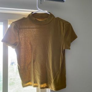 AE Mock Neck Short Sleeve Tee